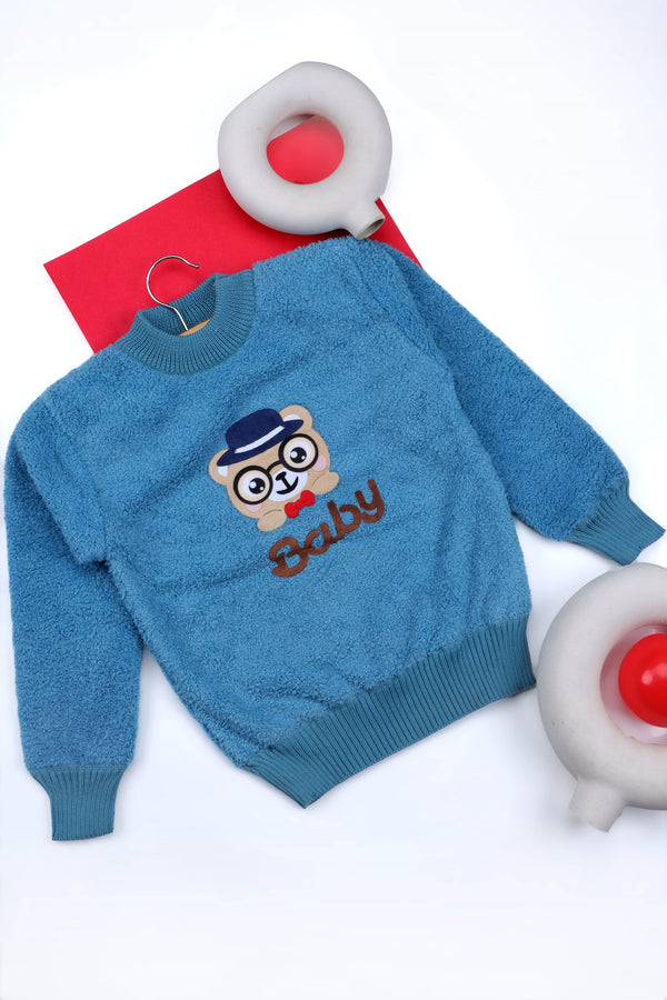 Ahhaaaa Stylish & Comfortable Winter Wear Full Sleeve Acrylic Sweater for Kids Boys & Girls