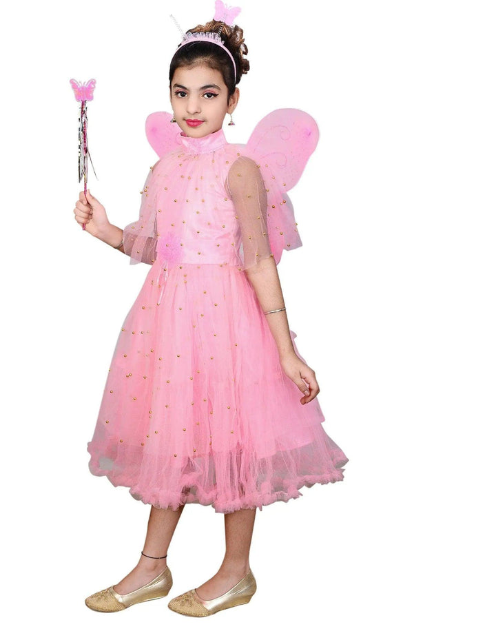 Ahhaaaa Girls' Maxi Dress (Pink) - ahhaaaa.com