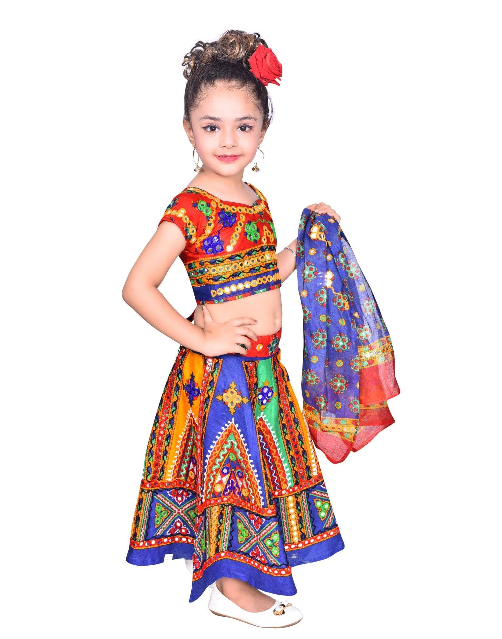 HANDWORK LEHENGA HANDWORK COTTON EMBROIDERY REAL MIRROR WORK LATEST  EXCLUSIVE DESIGNER HEAVY FANCY KIDS WEAR NAVRATRI SPECIAL BABY GIRL LEHENGA  CHOLI COLLECTION 2021 SUPPLIER IN GUJRAT USA - Reewaz International |  Wholesaler