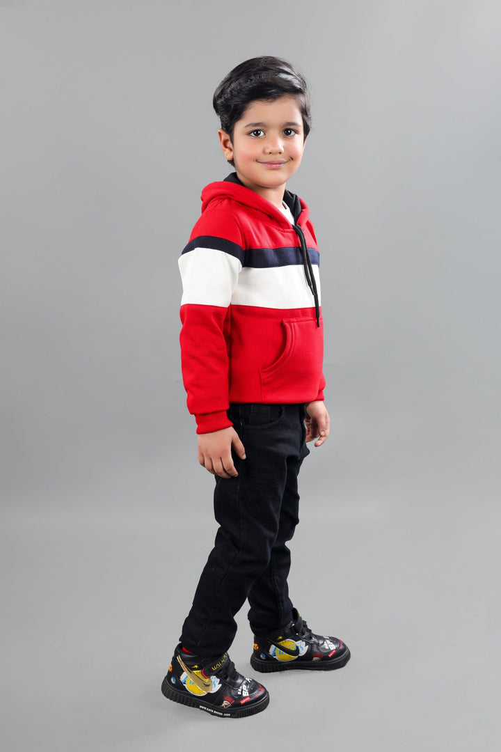 Ahhaaaa Cotton Blend Boys Zipper Hoodie Sweatshirts