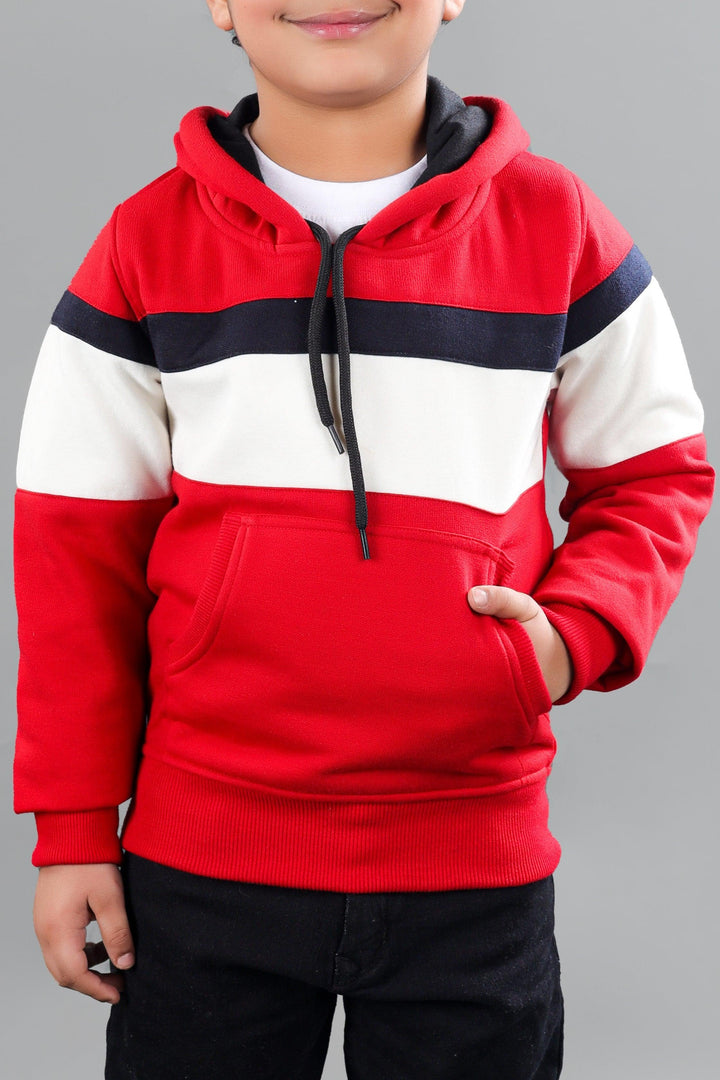 Ahhaaaa Cotton Blend Boys Zipper Hoodie Sweatshirts