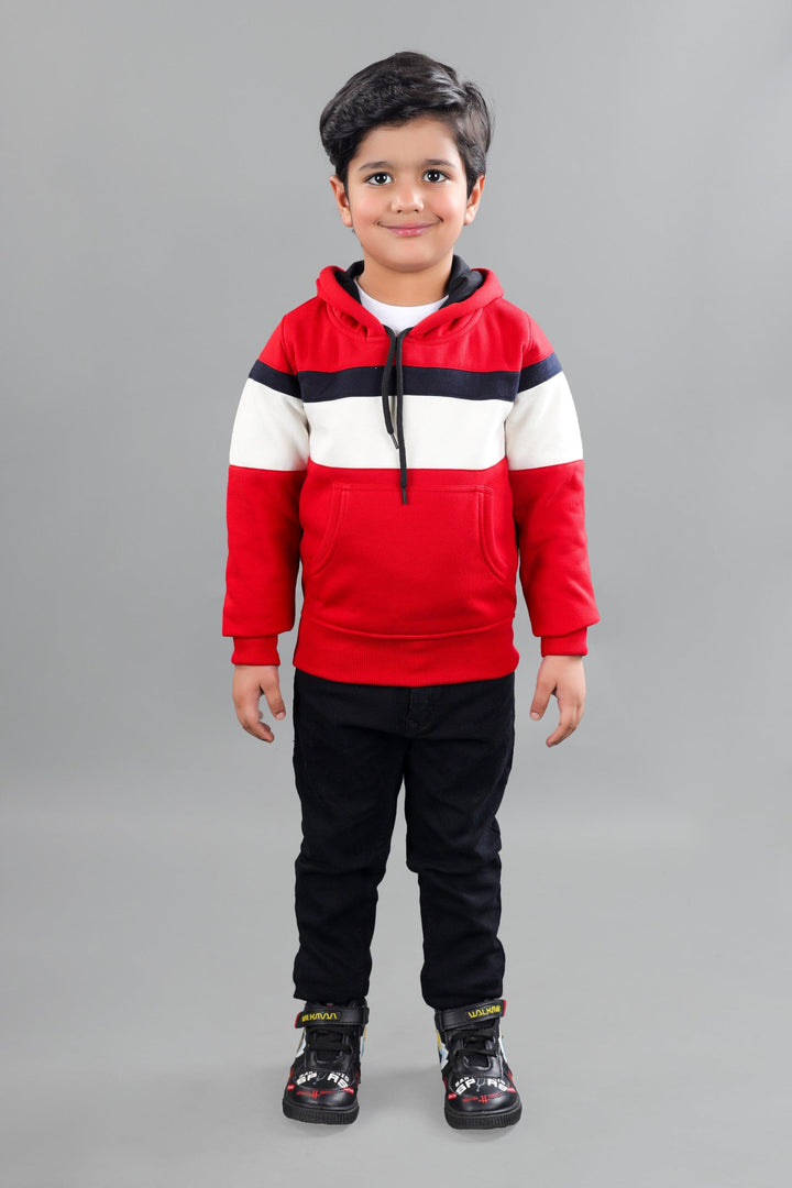 Ahhaaaa Cotton Blend Boys Zipper Hoodie Sweatshirts