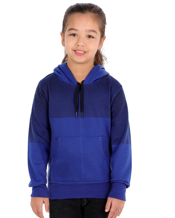 Ahhaaaa Cotton Blend Girls Hooded Sweatshirt