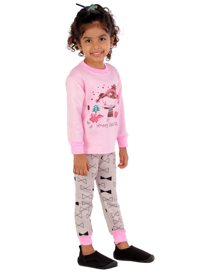 Ahhaaaa Kids Clothing Set Sweatshirt and Pyjama for Baby Girls and Boys