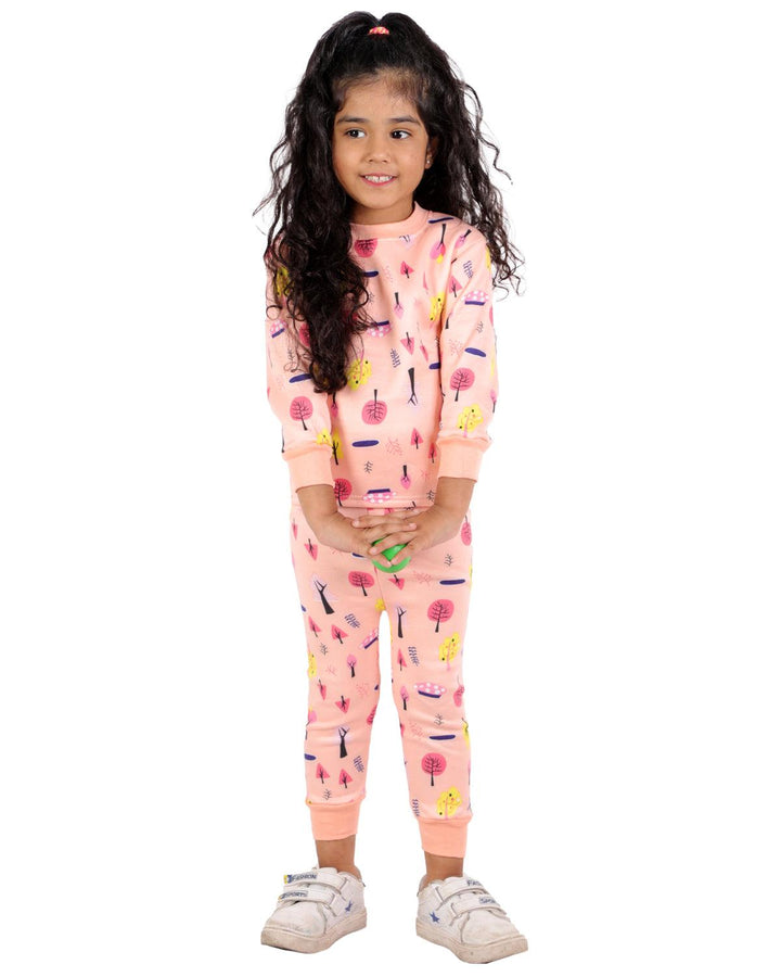 Ahhaaaa Kids Clothing Set Sweatshirt and Pyjama for Baby Girls and Boys