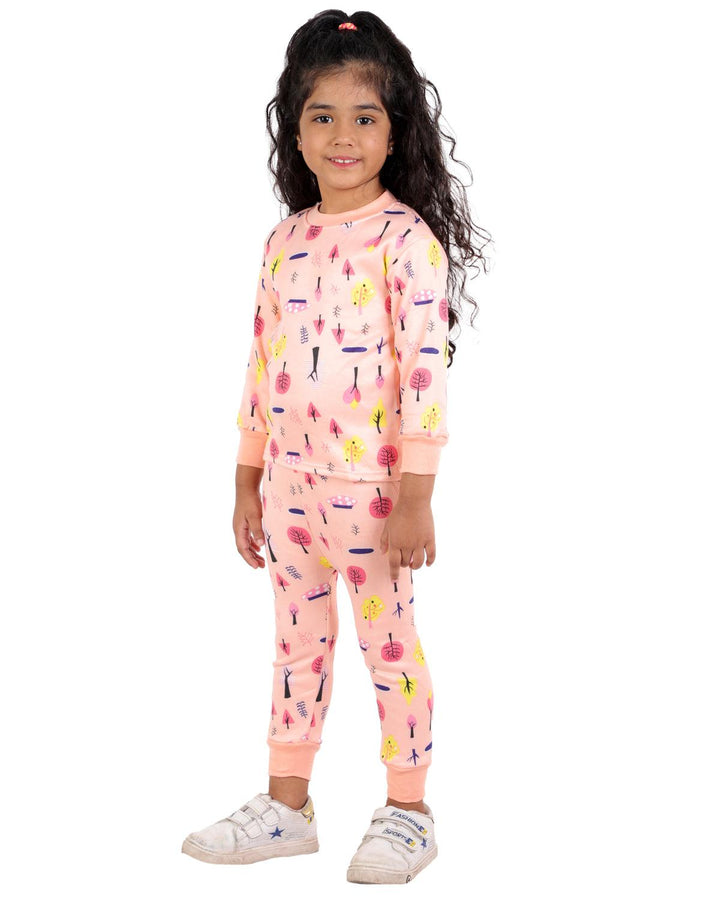 Ahhaaaa Kids Clothing Set Sweatshirt and Pyjama for Baby Girls and Boys