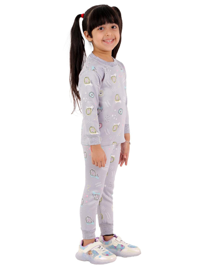 Ahhaaaa Kids Clothing Set Sweatshirt and Pyjama for Baby Girls and Boys