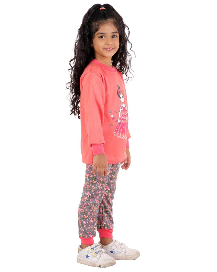 Ahhaaaa Kids Clothing Set Sweatshirt and Pyjama for Baby Girls and Boys