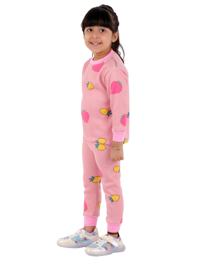 Ahhaaaa Kids Clothing Set Sweatshirt and Pyjama for Baby Girls and Boys