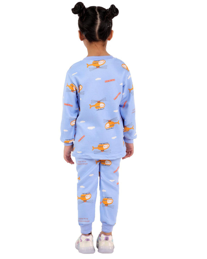 Ahhaaaa Kids Clothing Set Sweatshirt and Pyjama for Baby Girls and Boys
