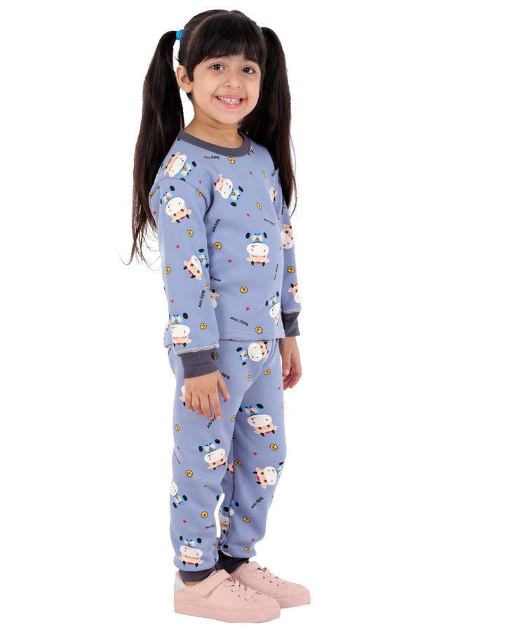Ahhaaaa Kids Clothing Set Sweatshirt and Pyjama for Baby Girls and Boys