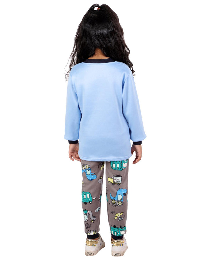 Ahhaaaa Kids Clothing Set Sweatshirt and Pyjama for Baby Girls and Boys