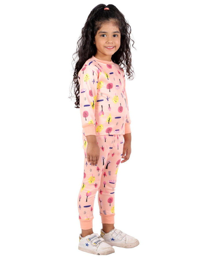 Ahhaaaa Kids Clothing Set Sweatshirt and Pyjama for Baby Girls and Boys