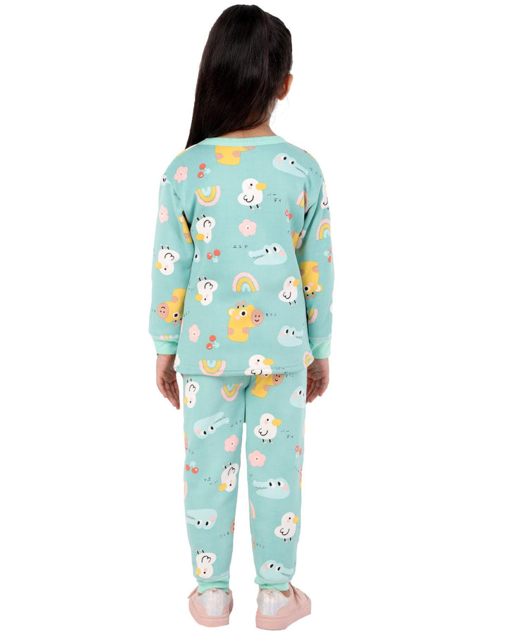 Ahhaaaa Kids Clothing Set Sweatshirt and Pyjama for Baby Girls and Boys