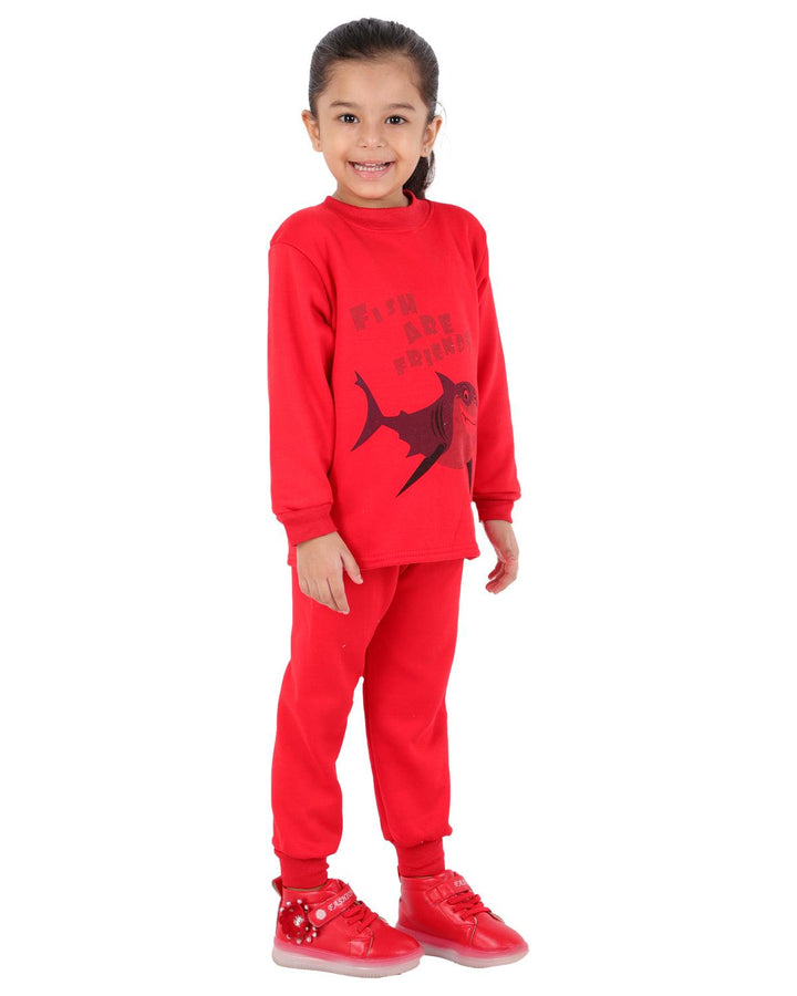 Ahhaaaa Kids Clothing Set Sweatshirt and Pyjama for Baby Girls and Boys