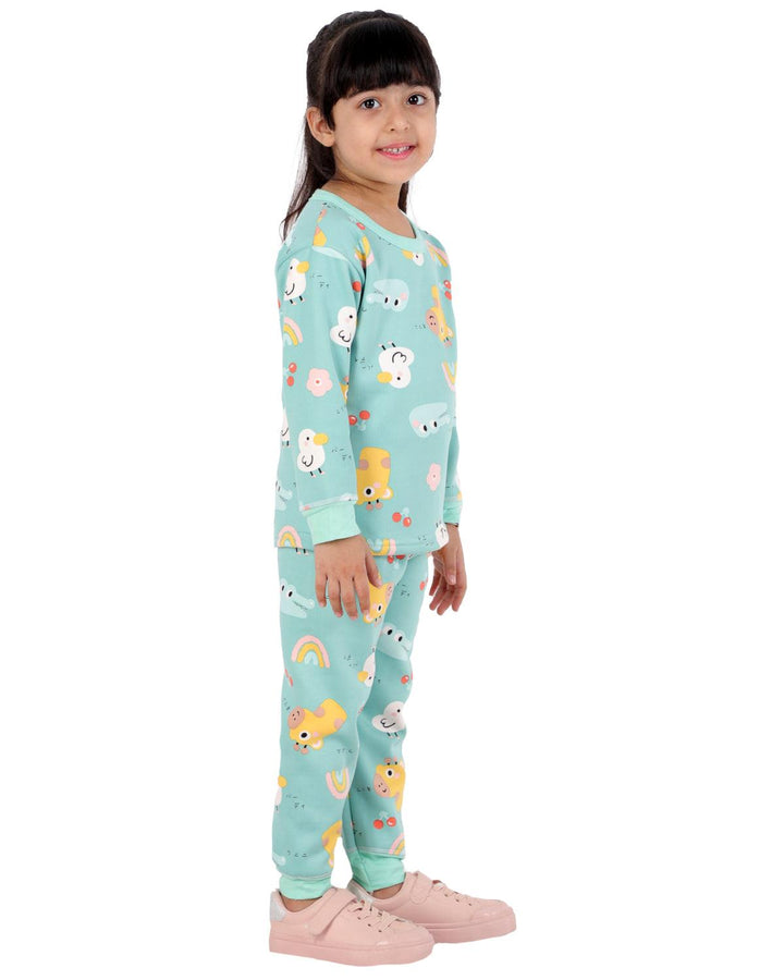 Ahhaaaa Kids Clothing Set Sweatshirt and Pyjama for Baby Girls and Boys