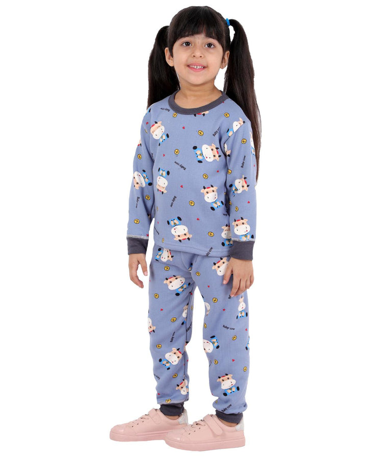 Ahhaaaa Kids Clothing Set Sweatshirt and Pyjama for Baby Girls and Boys