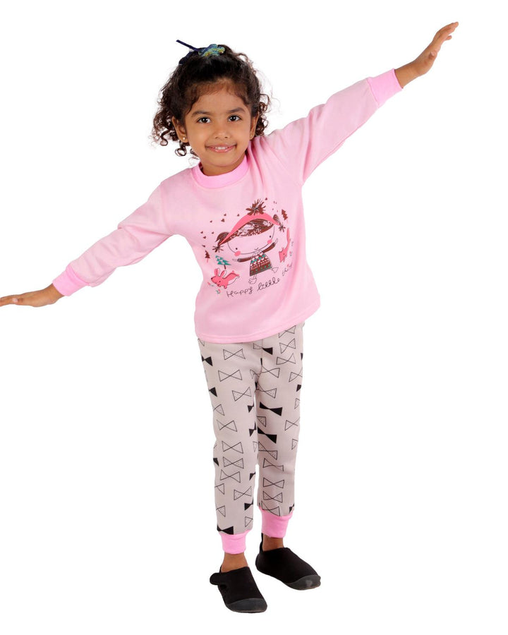 Ahhaaaa Kids Clothing Set Sweatshirt and Pyjama for Baby Girls and Boys