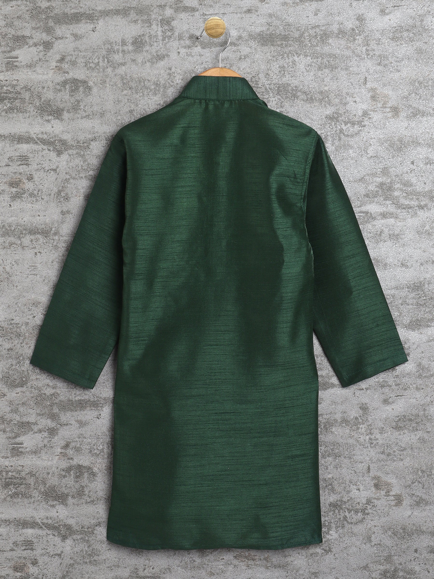 Ahhaaaa Kids Ethnic Indo Western Sherwani and Pyjama Set for Boys