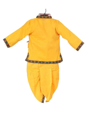 Ahhaaaa Kids Ethnic Krishna Dress Costume Wear For Boys