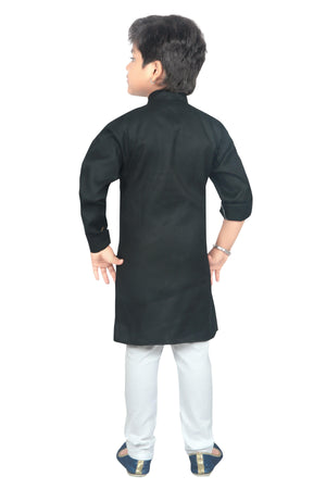 Ahhaaaa Kids Ethnic Wear Indo Western Kurta and Pyjama Set for Boys