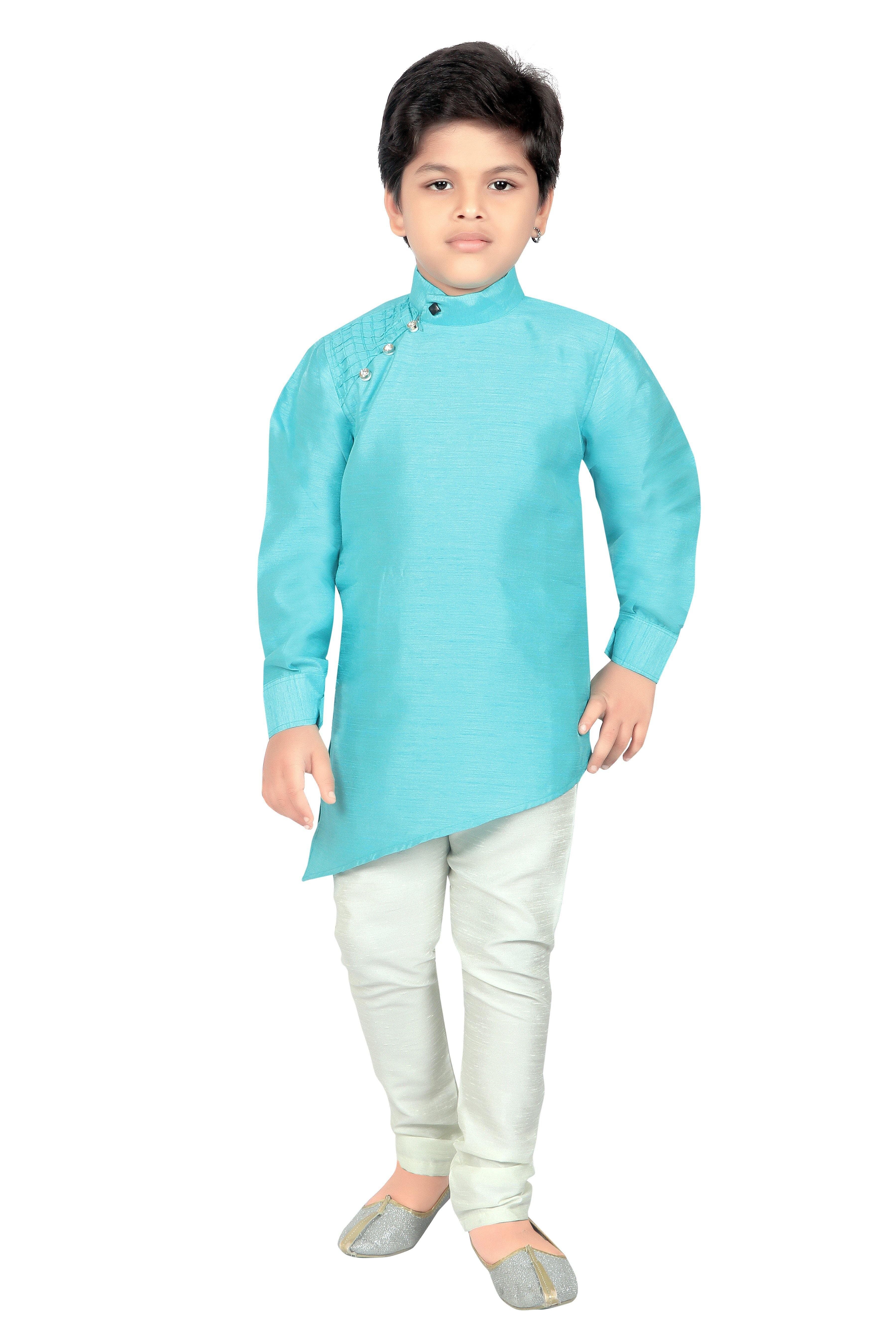 Ahhaaaa Kids Ethnic Wear Kurta and Pyjama Set for Boys