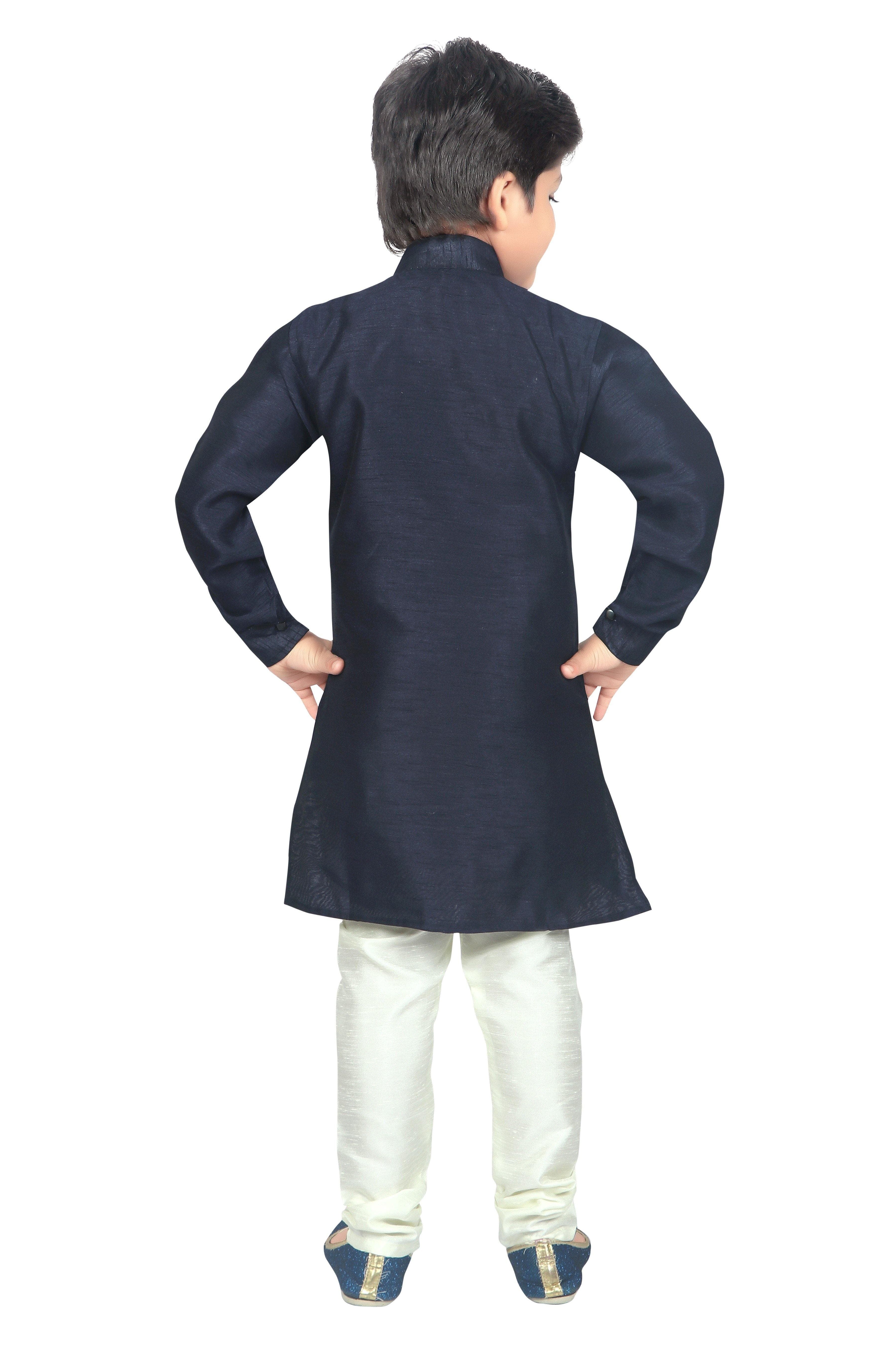 Ahhaaaa Kids Ethnic Wear Kurta and Pyjama Set for Boys