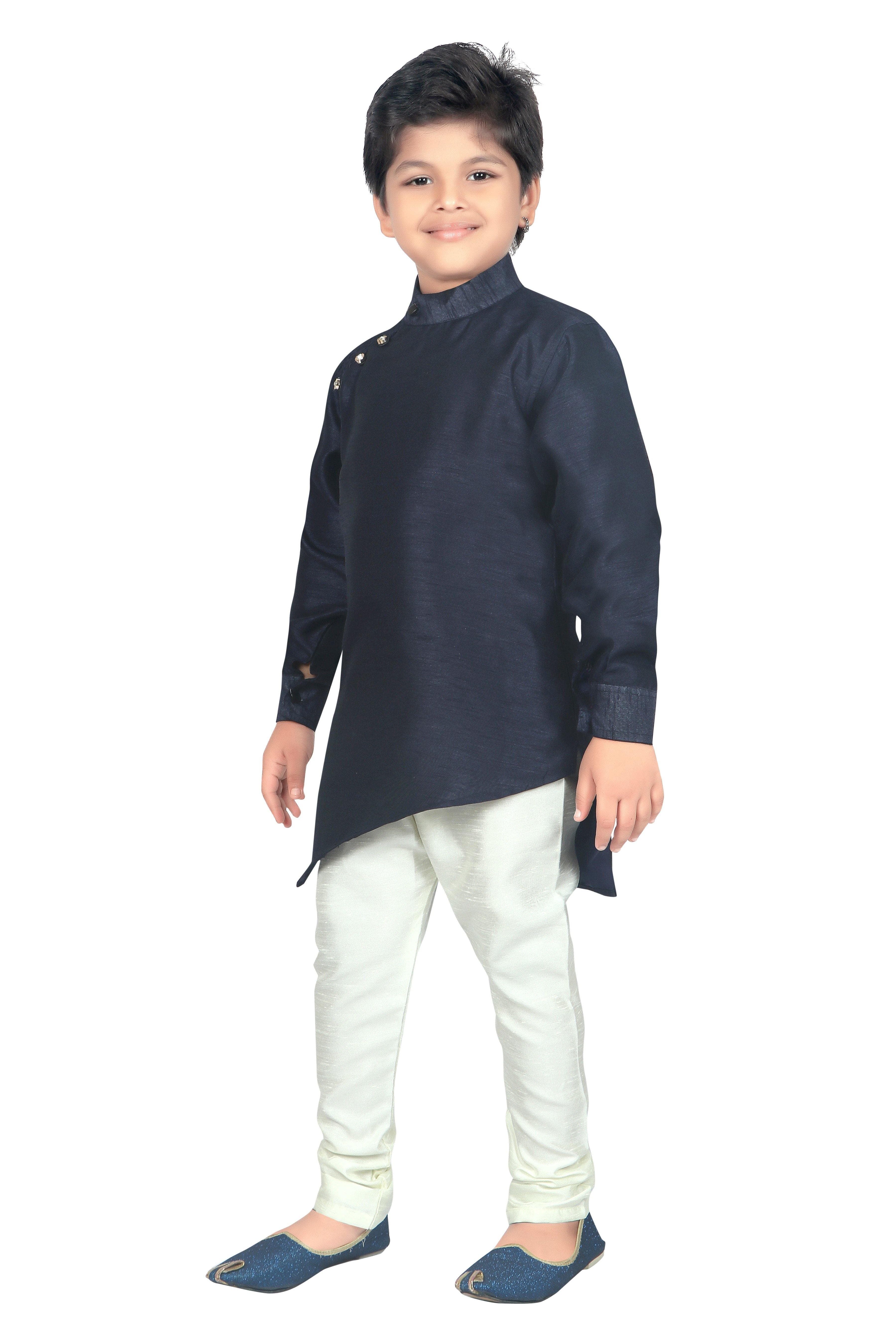 Ahhaaaa Kids Ethnic Wear Kurta and Pyjama Set for Boys