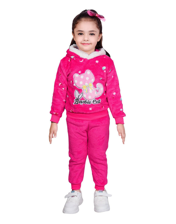 Ahhaaaa Unisex Winter Wear Clothing Set Magenta